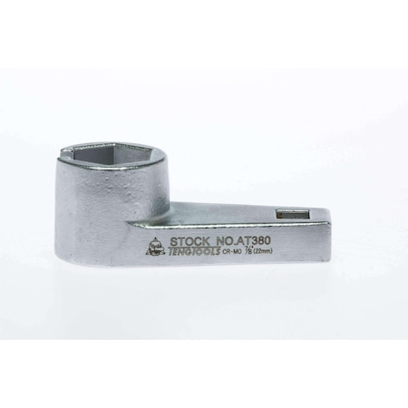 Teng Tools AT380 3/8" Drive 7/8" Offset Oxygen Sensor Socket AT380